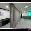 고려태권도장 | 부산 망미동커튼 블라인드, 태권도장 공간분리 탈의실 커튼 설치 후기