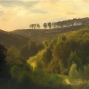 아뜰리에수풀 | 앨버트 비어슈타트 — 개인 소장 / 숲과 수풀 위의 일출 (Sunrise over Forest and Grove) / 19세기 말...