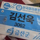 금산-10 | 금산 마라톤 10km 후기 라쓰고!!
