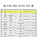 광주 서구 산하 구인 일자리 정보(출처:노동부 일자리 정보제공) 이미지