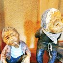 한지와 닥종이의 예술인형 이미지