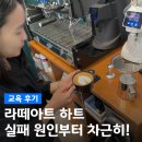 커피랩 지앤지점 | 바리스타 취업 준비생 필독! 잔상커피랩 필수 라떼아트 과정