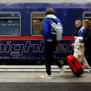 야간열차 이미지