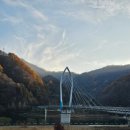 dmz힐링여행, 화천 살랑교, 화천 산소길,2025.11.13.