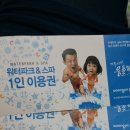 웅진 플레이도시 워터파크&스파 종일권4장 이미지