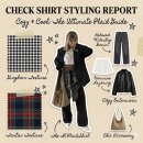 Y-020 | Day 43. 무신사로 핀터레스트 입기: 입지 말고 양보하세요! '체크 셔츠 허리 묶기'