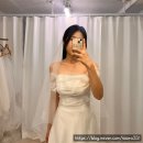 블레스 올 데이즈-셀프 웨딩드레스 피팅 후기(미카도실크,오간자,잔잔비즈)