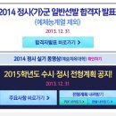 2015 한양대 전형계획 발표..수시 수능최저, 우선선발 폐지 이미지