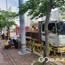 인도변 화단 이미지