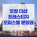 오창삼성부동산공인중개사사무소 | 오창 더샵 프레스티지 오피스텔 분양권 급매, 106동 중층 B0타입