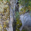 Maligne Canyon 지나 Whistlers 캠핑장으로.... 이미지