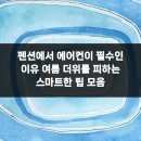 스마트한 여름휴가 즐기기 이미지