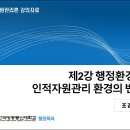 [출석수업] 인적자원관리론(학습자료) 이미지