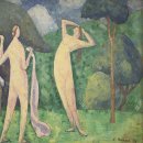 초원여관 | Emile Bernard(에밀 베르나르) / 2 - 클로아조니즘(Cloisonnism)적 성취물들