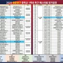 2025 청춘양구 중학교 1학년 축구 페스티벌 경기일정(연습경기 포함) 이미지
