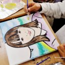 다문화학생 성장지원프로그램 자존감 자아형성 자신의 비전 꿈발표 팝아트초상화 1~8차수 안성출강 후기