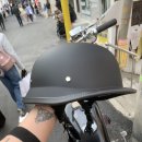 할리데이비슨 독일 브랜드 바이크 반모 헬멧 매트블랙 새상품 팝니다 이미지