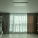 호텔 하이빌 | 기흥구 백현마을동일하이빌 거실 도톰 차르르 + 생활암막커튼