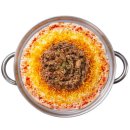 청년다방(전대점) | 청년다방 신메뉴 크림차돌떡볶이 솔직후기 우동사리랑 감자채가 잔뜩 올라가는 매콤꾸덕 떡볶이