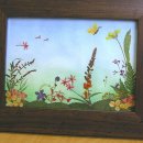 꽃누르미 압화 이미지