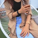 가죽 꽃팔찌 이미지