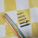 딥펜 캘리그라피 | 왓츠인마이블로그 12주차 : 결국 딥펜에 입문하고 말았다(브라우스 펜대, 펜촉 리뷰)