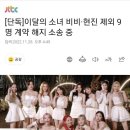 [단독]이달의 소녀 비비·현진 제외 9명 계약 해지 소송 중 이미지