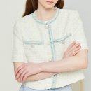 [twz30520-4503]지*트 멀티텍스쳐 썸머 트위드 이미지