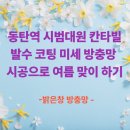 씨유 동탄시범칸타빌 | 화성 동탄역 시범 대원 칸타빌 아파트 미세 방충망 시공으로 여름맞이하기