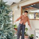 베로니카 | 여자 간절기 가디건 추천, 데일리 웨어 아그넬로 베로니카 실크 블렌디드 브이넥 가디건 착용 후기