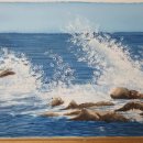 도전 수채화 이미지