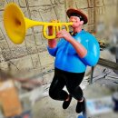 정선아리랑 조형물 이미지