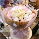 [중구꽃배달/을지로꽃배달/정동꽃배달] 여자친구의 생일축하선물로 꽃배달된 특색있는 비누꽃다발 이미지