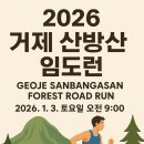 외간체육공원 | 2026 거제 산방산 임도런 가이드! 새해맞이 최고의 트레일 대회! <런닝소식>