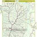 내동산 등산로 전경-①(등산 동산회관능선:동산회관 주차장~내동폭포~내동산 구간, 내동산 산행지도, 산행코스 포함) 이미지