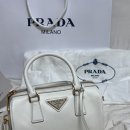 현대아울렛DC백화점 | 프라다 사피아노 가죽 탑 핸들백 현대프리미엄아울렛 구매 후기(백화점 A/S가능)