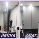 신구강변연가(아파트뒤) | 마포 신구강변연가아파트 화장실 붙박이 수건장 문 도어 교체 후기