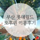 조이풀게임장 | 부산 롯데월드 할인 오후권 후기 및 어린이 놀이 기구 추천