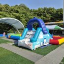 부천상록학교 | 부천 특수학교 물놀이 행사 후기｜펭귄워터슬라이드·에어풀장·에어바운스 설치 현장