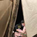 추풍령리 실내게이트볼장 앞 | 노스피크 나르시스돔 레트로스 M타프 가을 우중캠핑