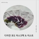 자연의 벗 다자연 영동 포도 마스크팩 & 영동 포도 미스트 후기