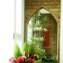 실내정원 만들기 … 발코니에 나무·꽃·분수대 이미지