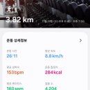 런닝머신 4km(걷기5분 뛰기21분)-241113 이미지