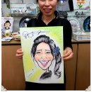 재미있는 인물화 캐리커처 이미지