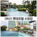 롯데호텔 실내수영장 | 부산 롯데호텔 수영장 후기! 겨울에도 따뜻한 사계절온수풀 &amp; 실내·야외 리뷰