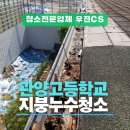삼남로 | 지붕 홈통청소 처마 물받이 청소로 안양 고등학교 건물 누수해결