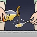 물엿 깔끔하게 덜려면 이미지