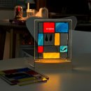 아동미술(2018~2019년생) | 부천 아트클래스 몬드리안 무드등만들기 글라스아트 이색공방체험