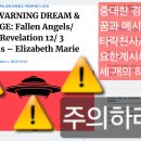 중대한 경고의 꿈과 메시지: 타락천사/ UFO/ 요한계시록 12장/ 세 개의 하늘 이미지