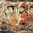 중국 신장 지역의 불교 석굴 불교미술 구즈 불교 예술에 강한 영향 이미지